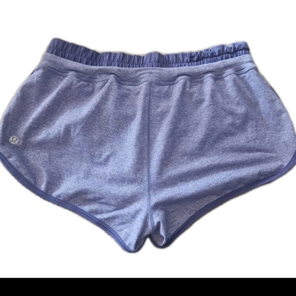 Lululemon Womens Purple Strength and Tone Running Activewear Shor Shorts 6 - Picture 4 of 9